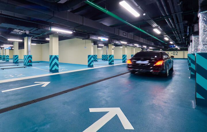 Паркинг комплекса Reef Residence